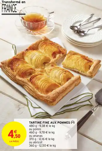 Intermarché Tartine fine aux pommes offre