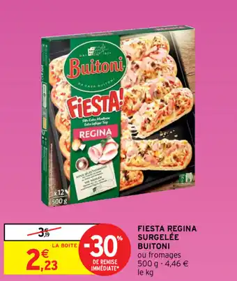 Fiesta regina surgelée buitoni
