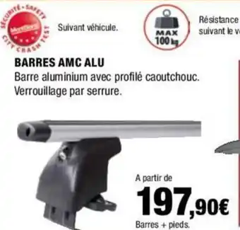 Autobacs BARRES AMC ALU offre