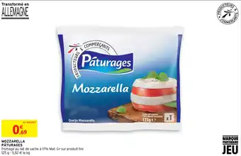 Intermarché Mozzarella pâturages offre