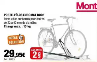 Autobacs PORTE-VÉLOS EUROMAT ROOF offre