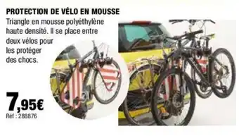 Autobacs PROTECTION DE VÉLO EN MOUSSE offre