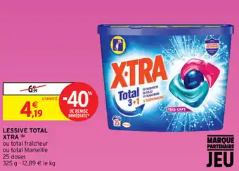 Intermarché Lessive total xtra offre