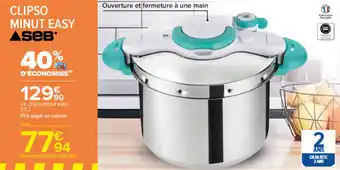 Carrefour Clipso minut easy offre