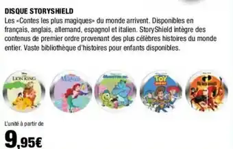 Autobacs DISQUE STORYSHIELD offre
