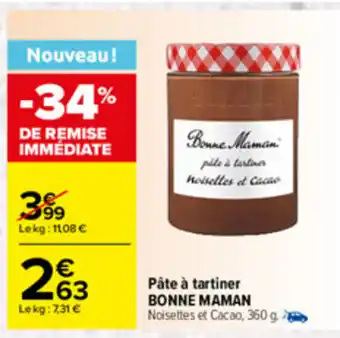 Carrefour Pate a tartiner offre