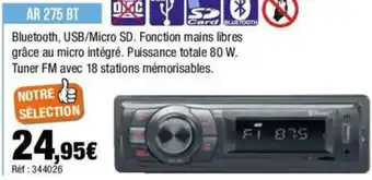 AR 275 BT Bluetooth,