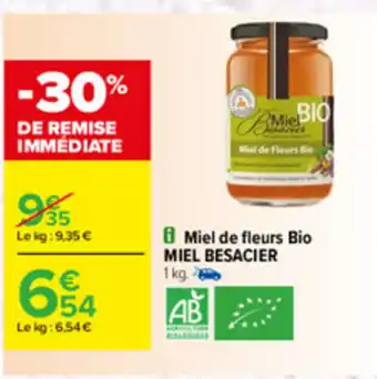 Carrefour Miel de fleurs Bio offre
