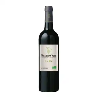 E.Leclerc Mouton cadet bio, 2021 - bordeaux aop - rouge - 75 cl offre