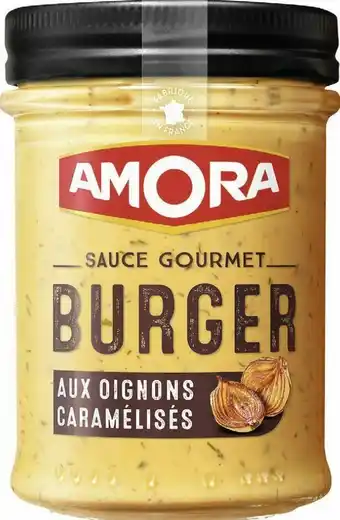 Géant Casino Sauce Gourmet burger aux oignons caramélisés offre