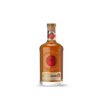 Rhum vieux bacardi ocho anos 8 ans - porto-rico, 40% vol. - 70 cl