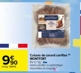 Carrefour Cuisses de canard confites offre