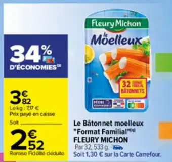 Le bâtonnet moelleux