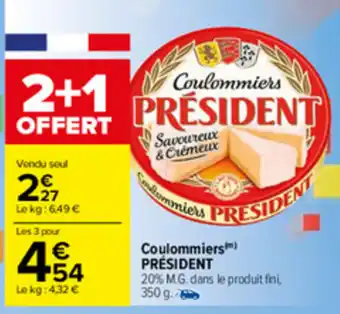 Carrefour Coulommiers Président offre