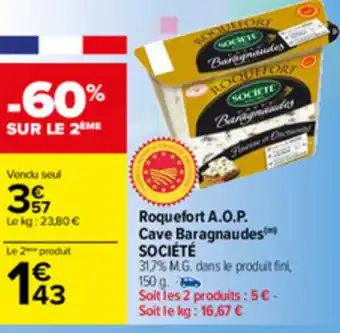 Roquefort A.O.P Cave Baragnaudes