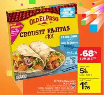 Carrefour Kit Offre Découverte Old El Paso offre