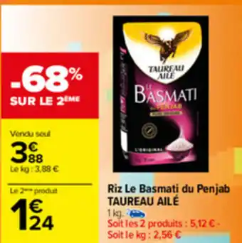 Carrefour Riz Le Basmati Du Penjab offre