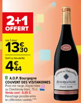 Carrefour A.O.P. Bourgogne Couvent Des Visitandines offre