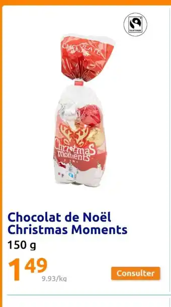 Action Chocolat de Noël Christmas Moments offre