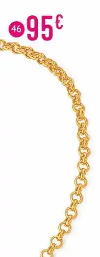 E.Leclerc Bracelet maille jaseron offre
