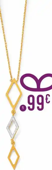 E.Leclerc Collier laque pailletée offre