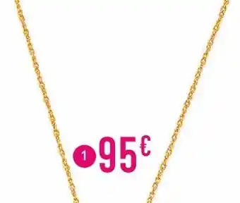 E.Leclerc Chaîne maille forçat offre