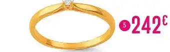 E.Leclerc Bague diamant 0,05 ct offre