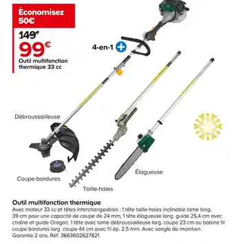 Fiskars outil multifonction thermique