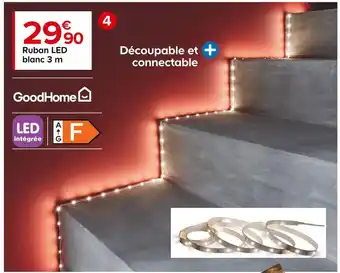 Castorama Goodhome ruban led waldeck offre