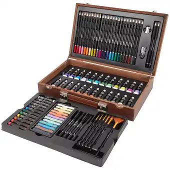 Action Action coffret beaux-arts en bois creative artist offre