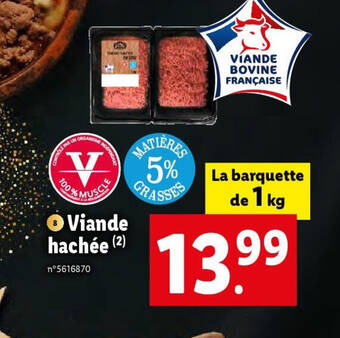 Lidl Viande hachée offre