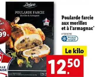 Lidl Poularde farcie aux morilles et à l'armagnac offre