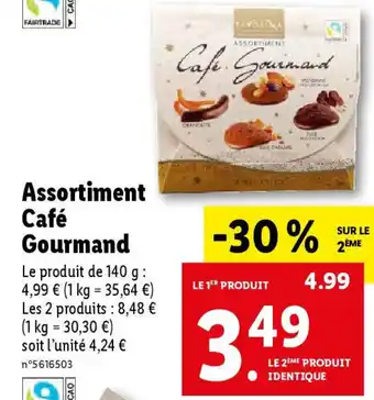 Lidl Assortiment Café Gourmand offre