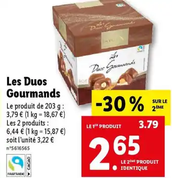 Les Duos Gourmands