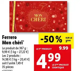 Ferrero Mon chéri