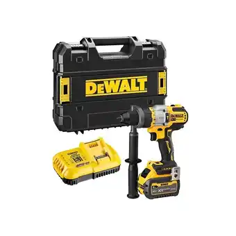 Perceusevisseuse à percussion sansfil dewalt dcd999x1 18 v batterie 9 ah chargeur