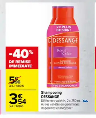 Shampooing Dessange