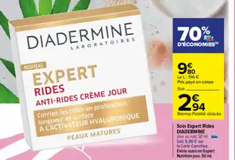 Carrefour Soin Expert Rides Diadermine offre