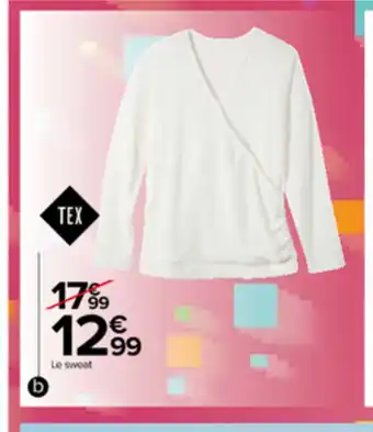 Carrefour Le Sweat offre
