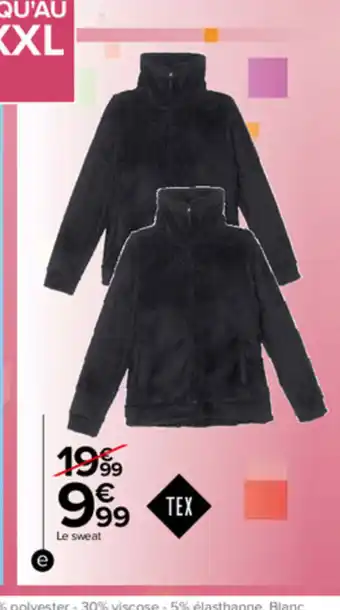 Carrefour Le Sweat offre