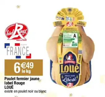 Migros Poulet fermier jaune label Rouge LOUÉ offre