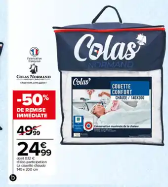 Carrefour Colas Normand offre