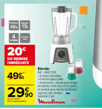 Carrefour Blender offre