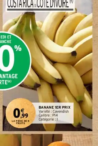 Intermarché BANANE offre