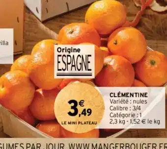 Intermarché CLÉMENTINE offre
