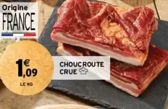 Intermarché CHOUCROUTE CRUE offre