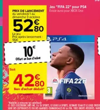Carrefour Prix De Lancement offre