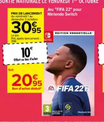 Carrefour Prix De Lancement offre