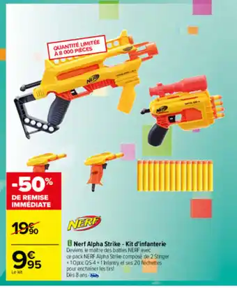 Carrefour Nert Alpha Strike - Kit D:infanterie offre