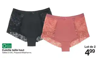 Zeeman Culotte Taille Haut offre